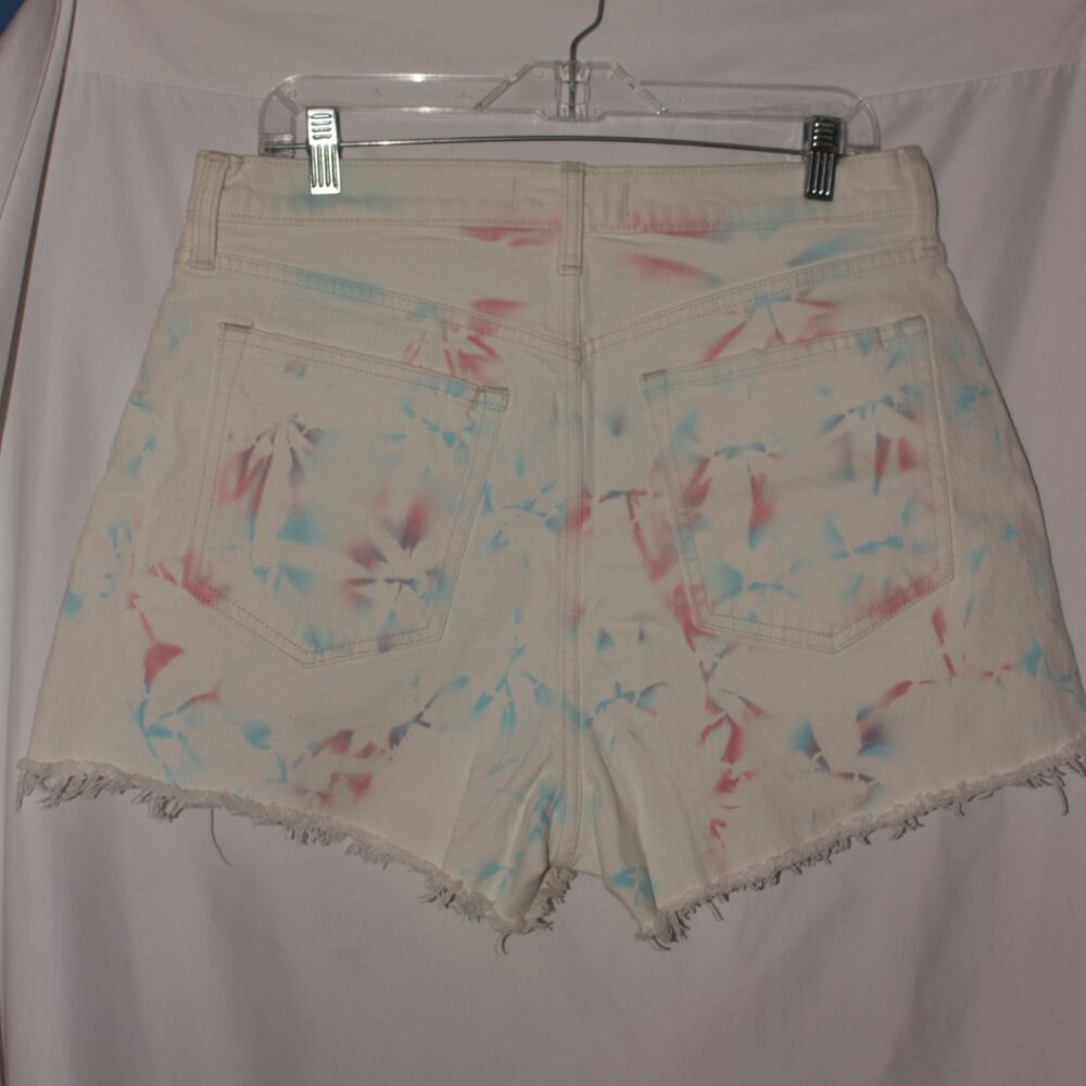 NWT Abercrombie & Fitch Curve Love Cutoff Denim Shorts Size 12/31 - Picture 6 of 9